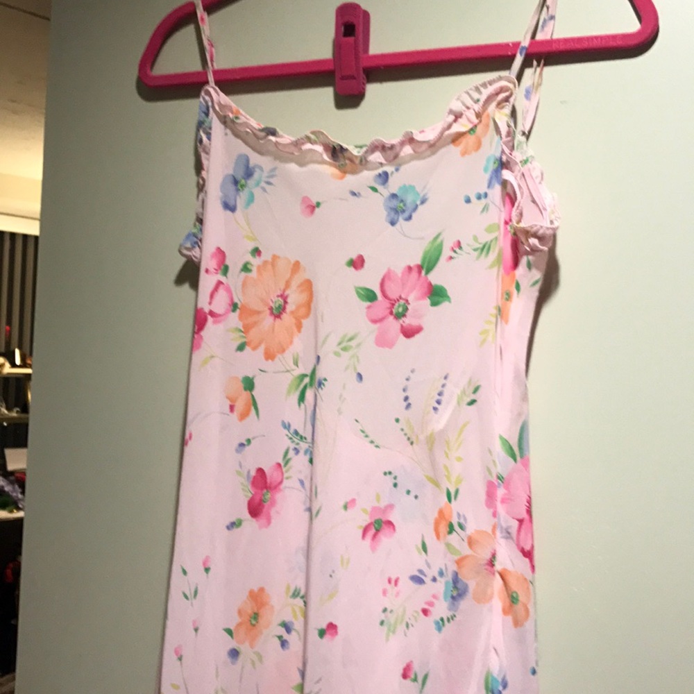 Low back maxi nightie